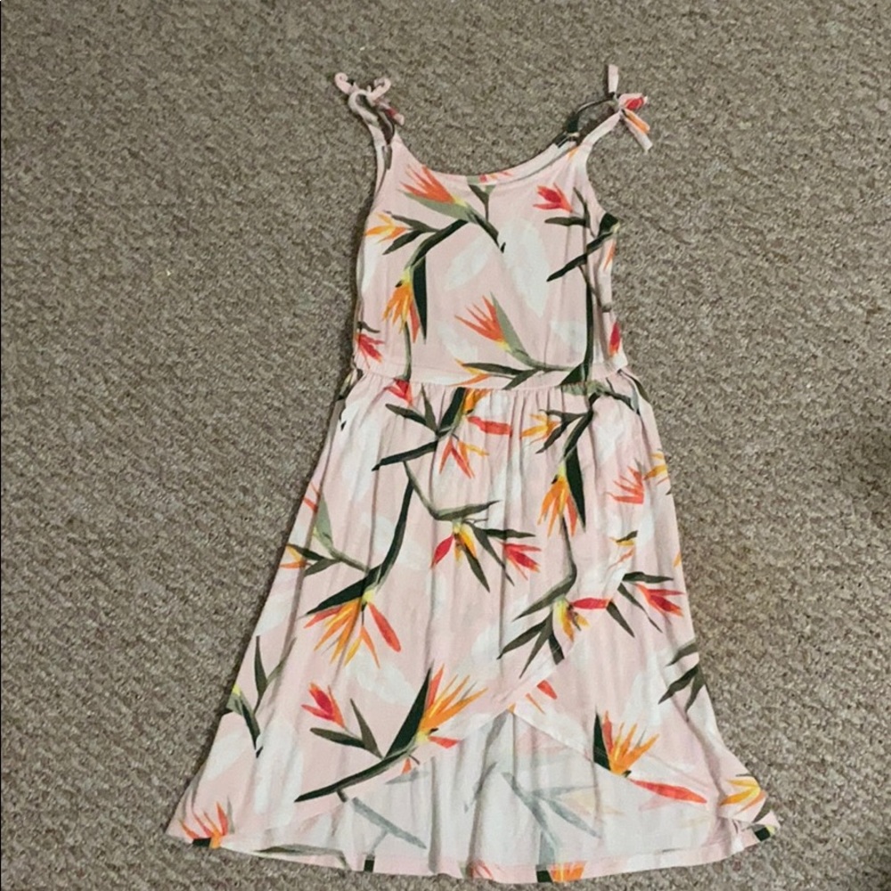 Pink Floral Dress